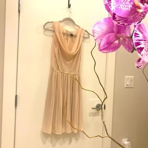 H&M Pink Pleaded Dress